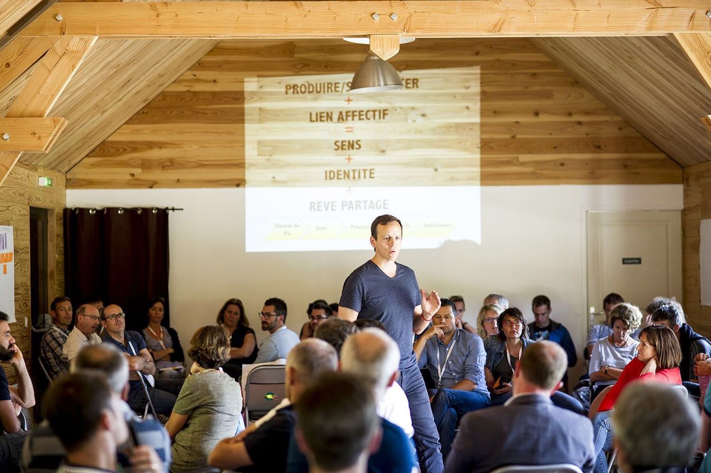 Iker Aguirre en séminaire Veolia, 2017